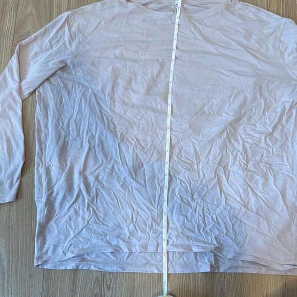 Lululemon pink long sleeve loose t-shirt size 6 - Picture 4 of 5